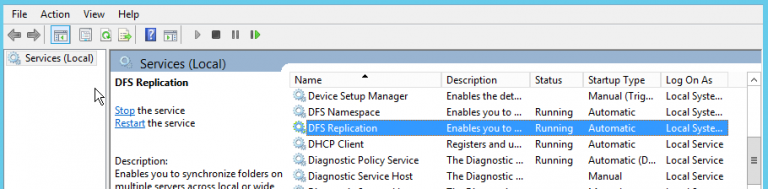 dossier sysvol active directory
