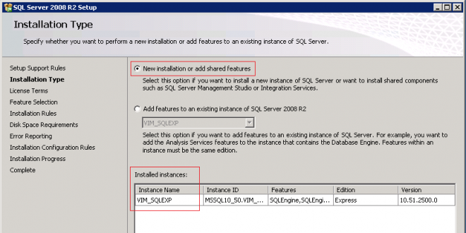 Sql server 2008 r2 express